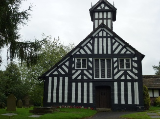 The church in Siddington.